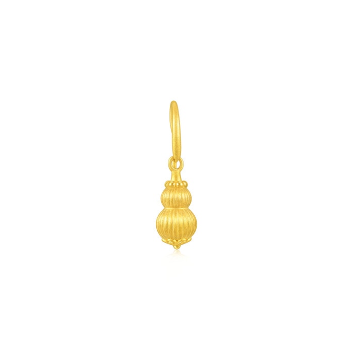 Solid Gold Earring | Chow Sang Sang Jewellery | Cultural Blessings | 92740E - 1