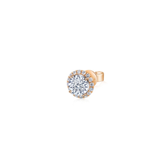 18K White & Rose Gold Earring | Chow Sang Sang Jewellery | Daily Luxe | 92982E - 4