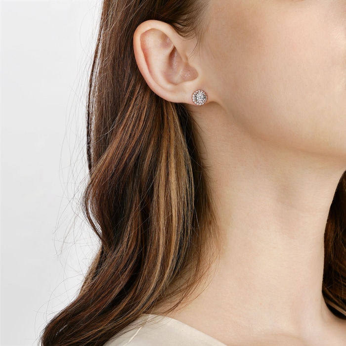 18K White & Rose Gold Earring | Chow Sang Sang Jewellery | Daily Luxe | 92982E - 3