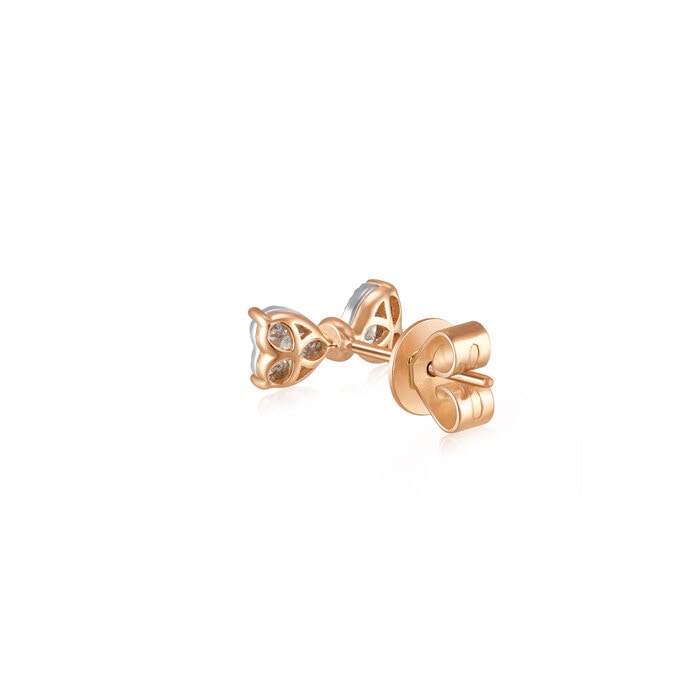 18K White & Rose Gold Earring | Chow Sang Sang Jewellery | Daily Luxe | 93032E - 5