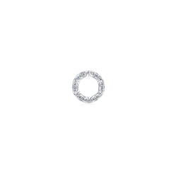 'Timeless'18K White Gold Diamond Single Earring