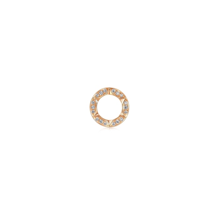 18K Rose Gold Earring | Chow Sang Sang Jewellery | 93061E - 1