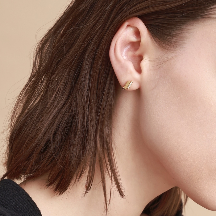 18K Yellow Gold Earring | Chow Sang Sang Jewellery | 93433E - 2