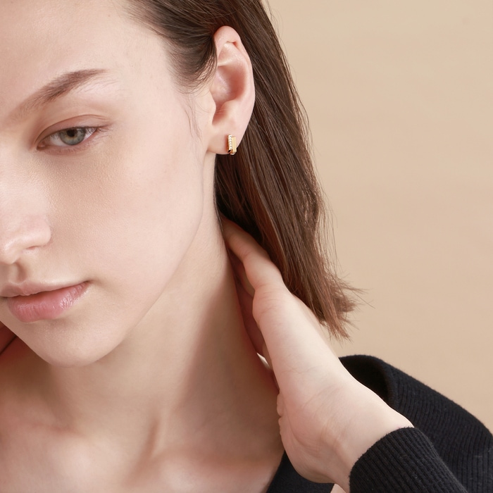 18K Yellow Gold Earring | Chow Sang Sang Jewellery | 93433E - 3