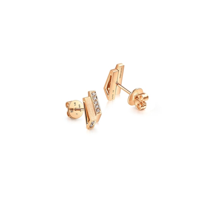 18K Rose Gold Earring | Chow Sang Sang Jewellery | 93433E - 5