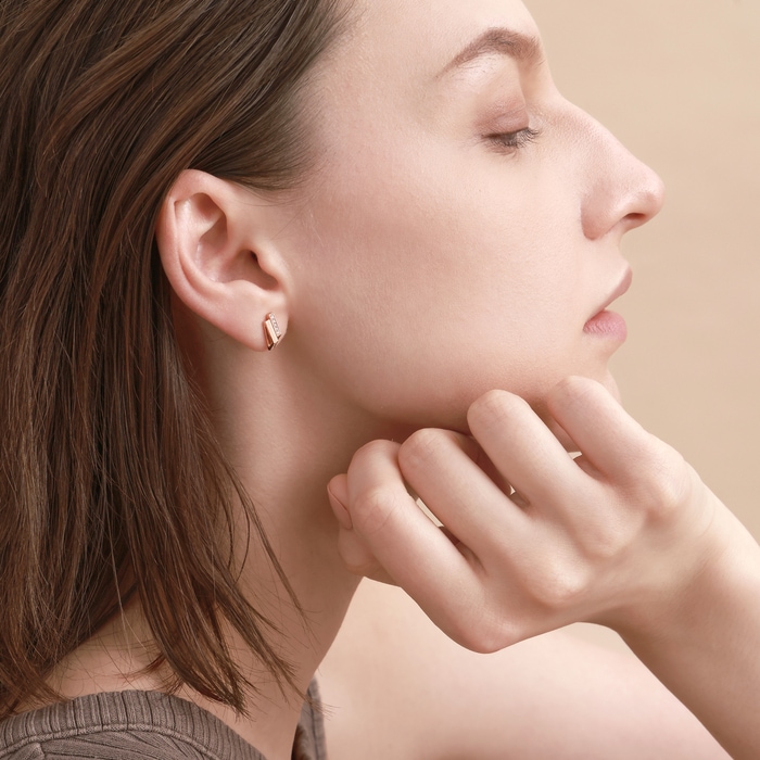 18K Rose Gold Earring | Chow Sang Sang Jewellery | 93433E - 3