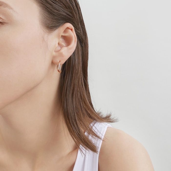 18K Rose Gold Earring | Chow Sang Sang Jewellery | 93486E - 3