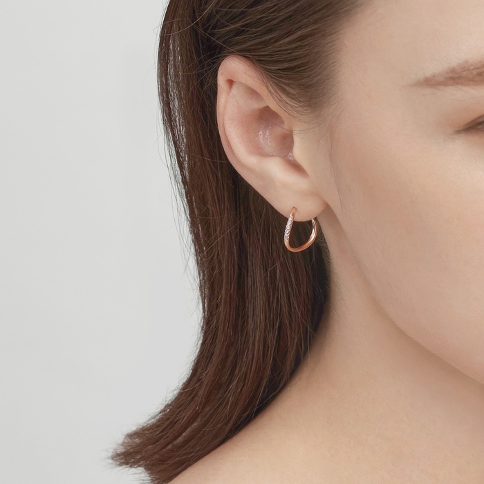 18K Rose Gold Earring | Chow Sang Sang Jewellery | 93486E - 2