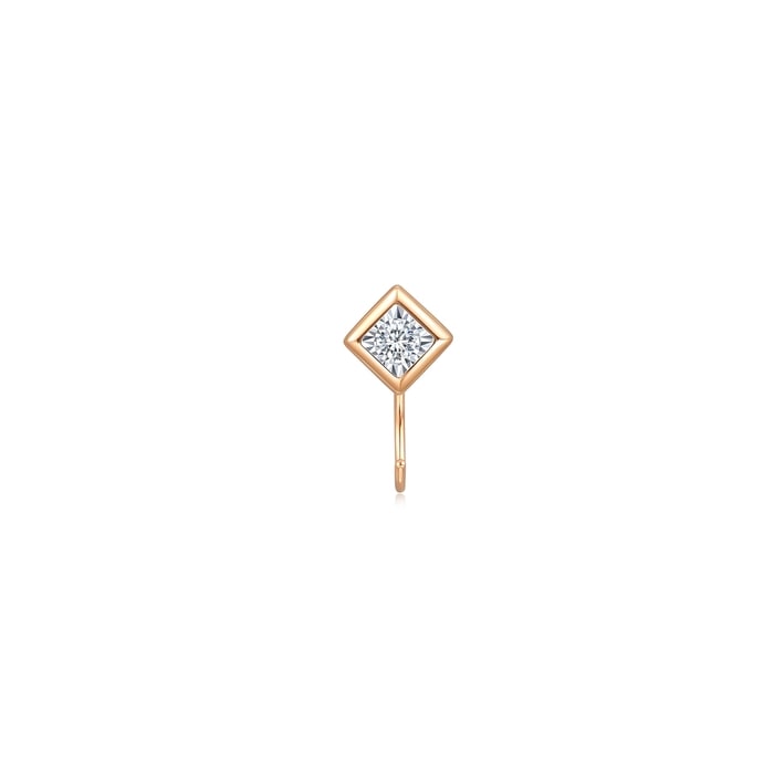18K White & Rose Gold Earring | Chow Sang Sang Jewellery | Daily Luxe | 93705E - 4