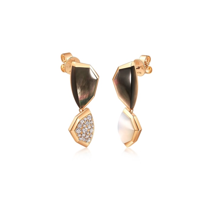 18K Rose Gold Earring | Chow Sang Sang Jewellery | 93909E - 4