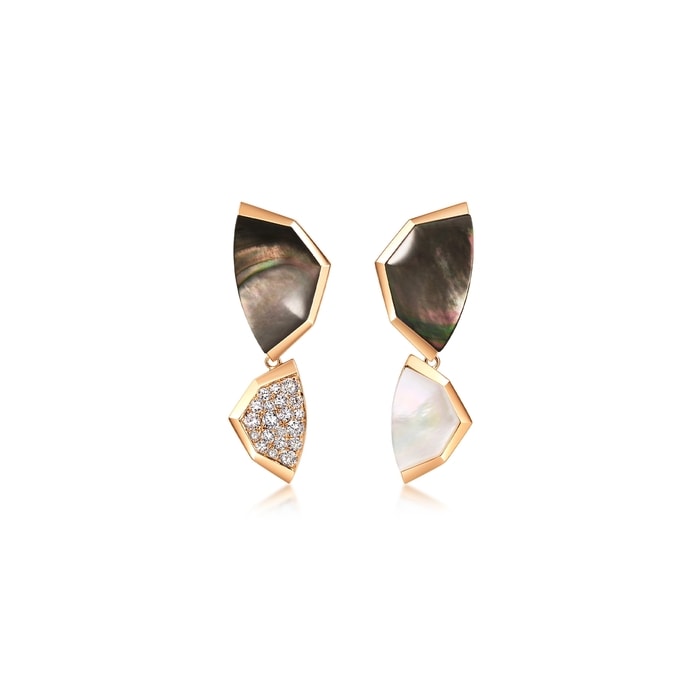 18K Rose Gold Earring | Chow Sang Sang Jewellery | 93909E - 1