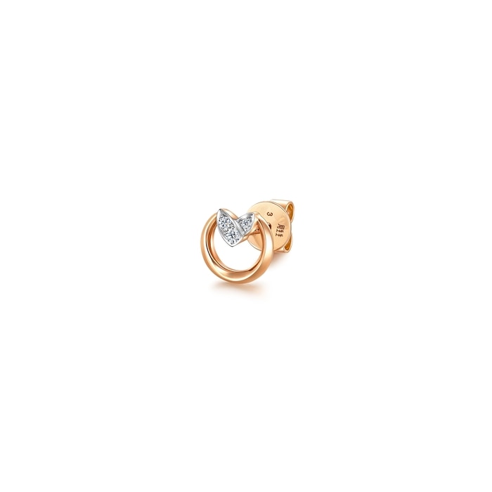 18K White & Rose Gold Earring | Chow Sang Sang Jewellery | 93934E - 4