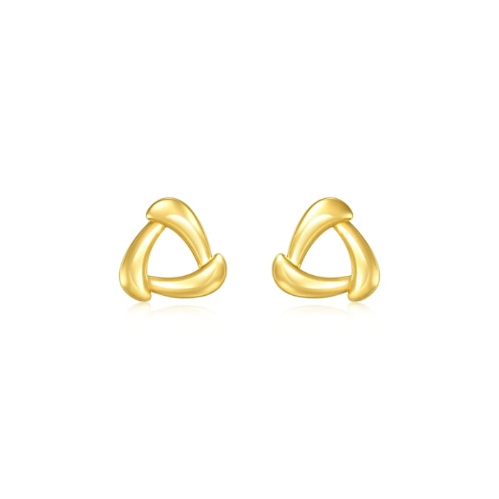 Solid Gold Earring | Chow Sang Sang Jewellery | 94093E - 1