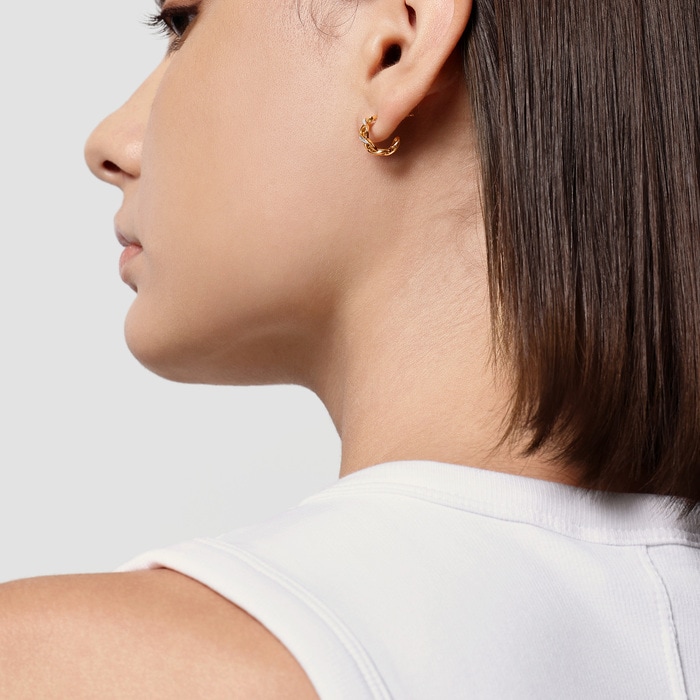 18K玫瑰金 耳環 | 周生生珠寶 | 94116E - 3