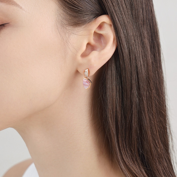 18K Rose Gold Earring | Chow Sang Sang Jewellery | 94219E - 2