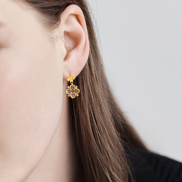 999黃金 耳環 | 周生生珠寶 | 94303E - 2