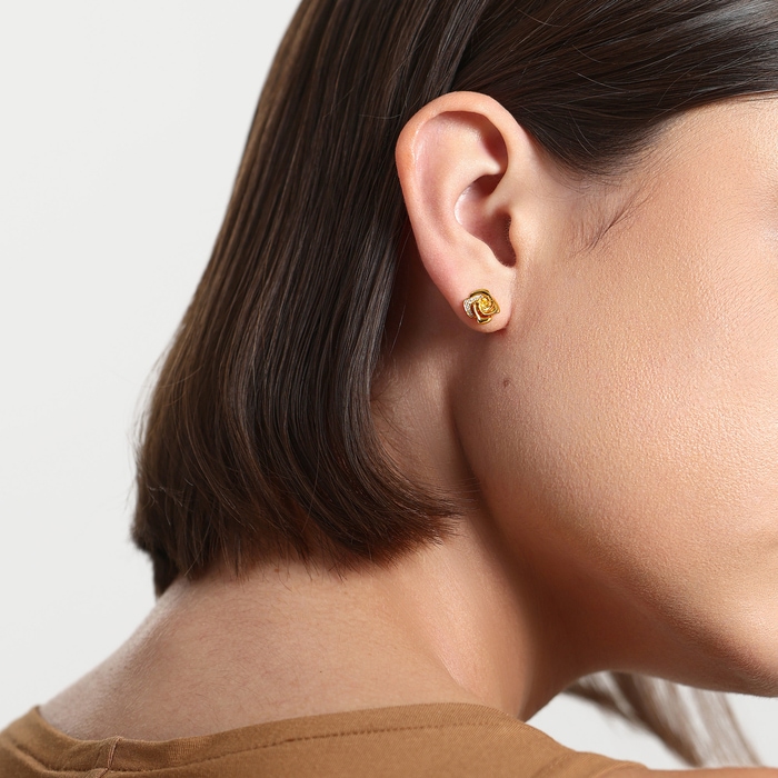 999黃金 耳環 | 周生生珠寶 | Essence「永」 | 94354E - 3