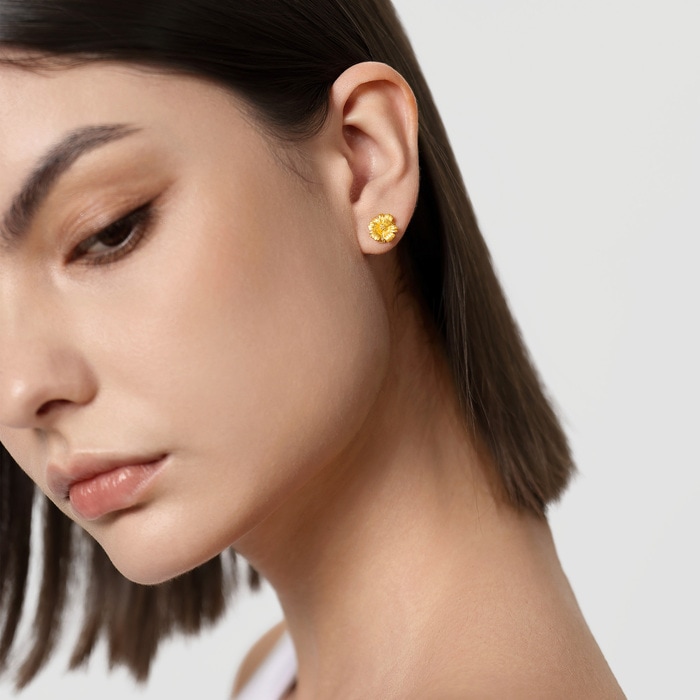 999黃金 耳環 | 周生生珠寶 | 94533E - 3