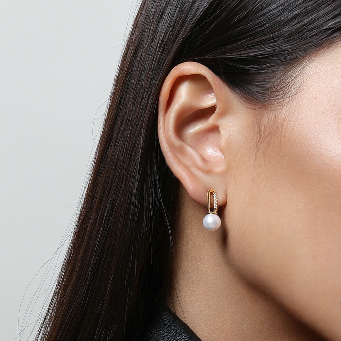 18K Yellow Gold Earring | Chow Sang Sang Jewellery | 94641E - 2