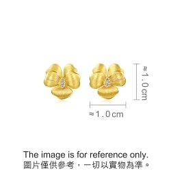[Golden dew] 韓国☆18K Gold☆Mayrose Earring Golden dew] 韓国☆18K Gold☆Mayrose Earring