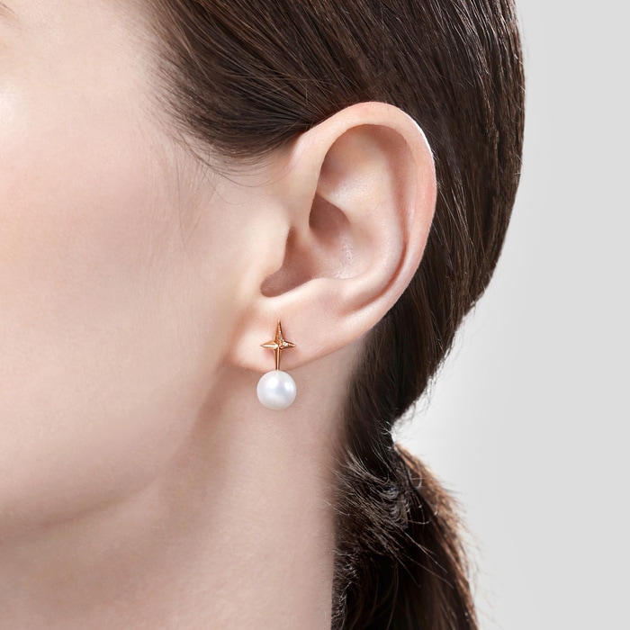 18K玫瑰金 耳環 | 周生生珠寶 | Daily Luxe | 94729E - 2