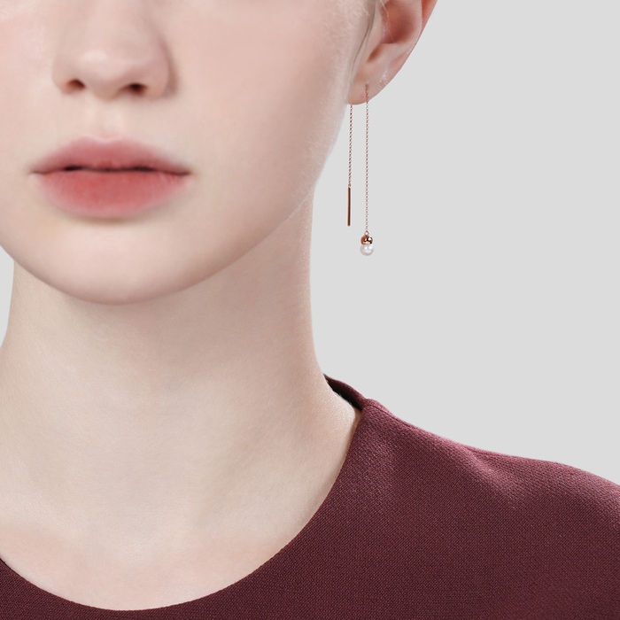 18K Rose Gold Earring | Chow Sang Sang Jewellery | Daily Luxe | 94730E - 3