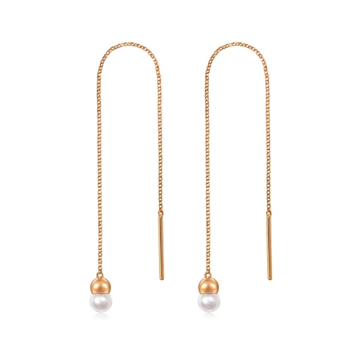 18K Rose Gold Earring | Chow Sang Sang Jewellery | Daily Luxe | 94730E - 1