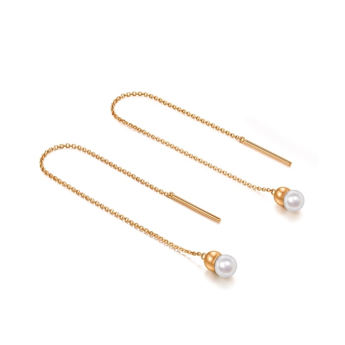 18K Rose Gold Earring | Chow Sang Sang Jewellery | Daily Luxe | 94730E - 4