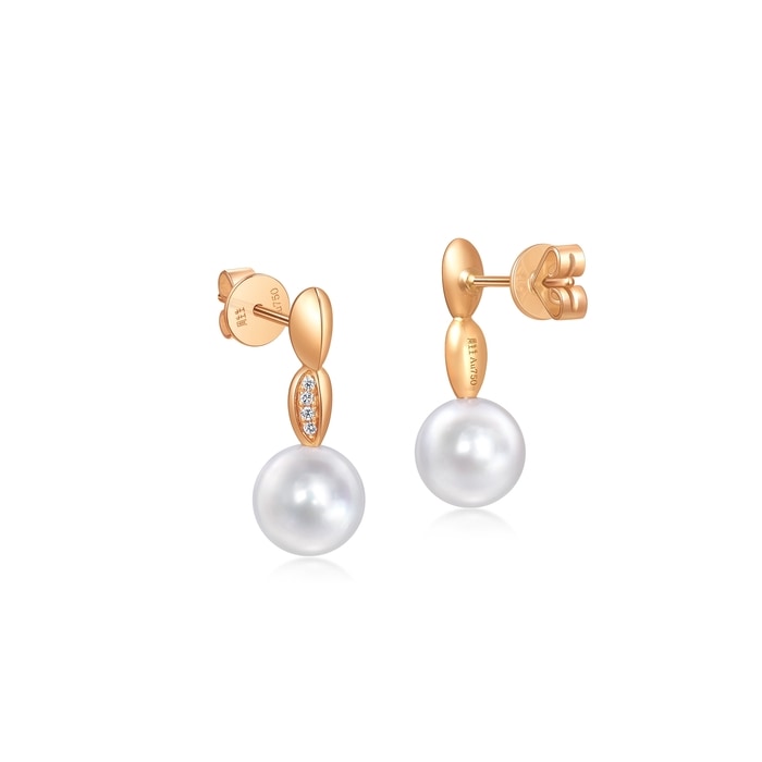 18K Rose Gold Earring | Chow Sang Sang Jewellery | Daily Luxe | 94736E - 5