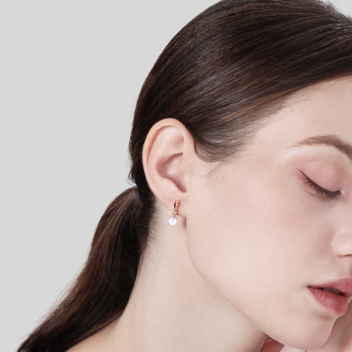 18K Rose Gold Earring | Chow Sang Sang Jewellery | Daily Luxe | 94736E - 3