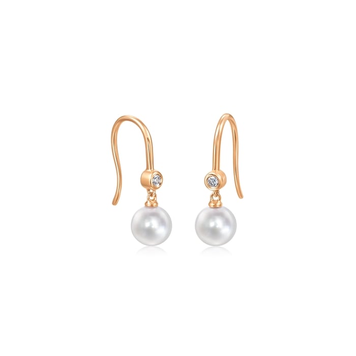 18K Rose Gold Earring | Chow Sang Sang Jewellery | Daily Luxe | 94738E - 4