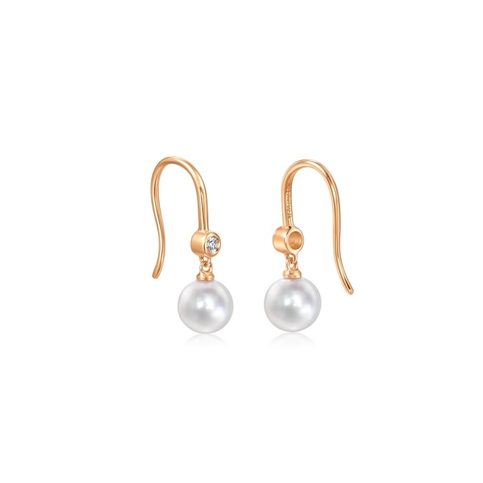 18K Rose Gold Earring | Chow Sang Sang Jewellery | Daily Luxe | 94738E - 5
