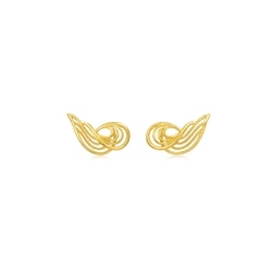 'Taffy' 999.9 Gold Earrings