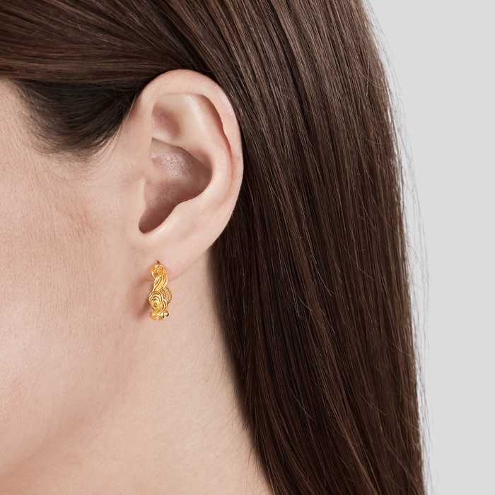 999.9黃金 耳環 | 周生生珠寶 | 95139E - 2