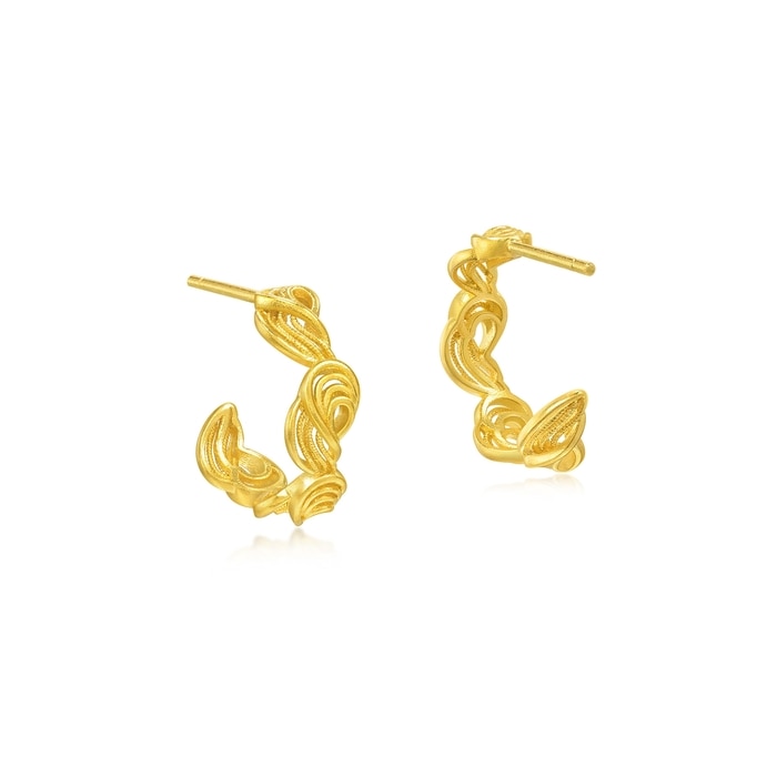 999.9黃金 耳環 | 周生生珠寶 | 95139E - 5