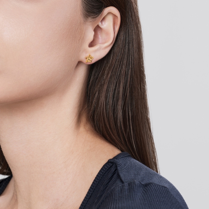 Solid Gold Earring | Chow Sang Sang Jewellery | Essence | 95211E - 3