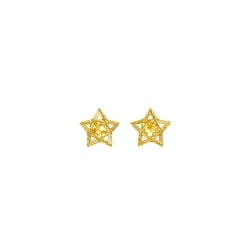 999 Gold Earrings