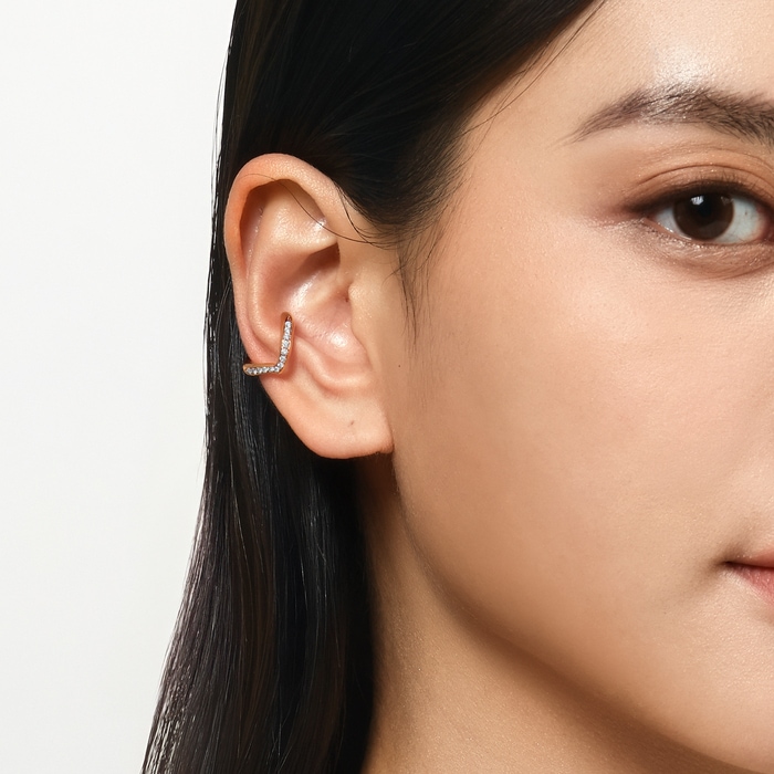 18K玫瑰金 耳環 | 周生生珠寶 | 95251E - 2