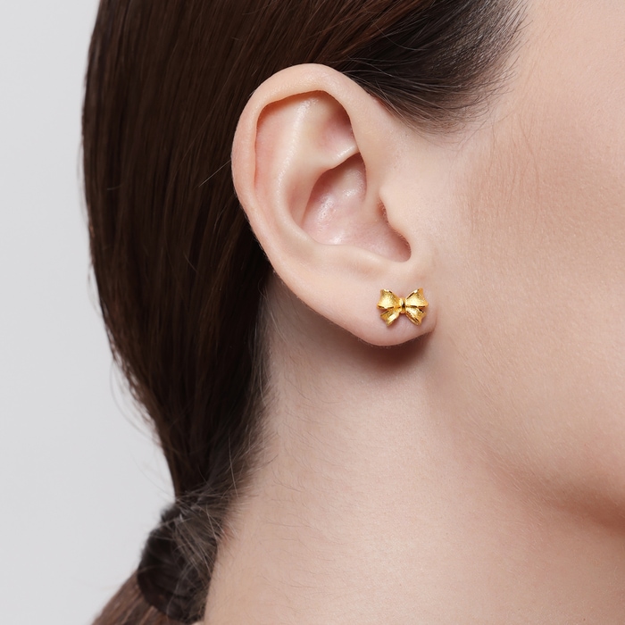 999.9黃金 耳環 | 周生生珠寶 | Essence「永」 | 95301E - 2