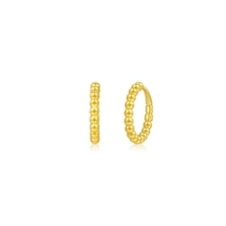 999.9 Gold Earrings