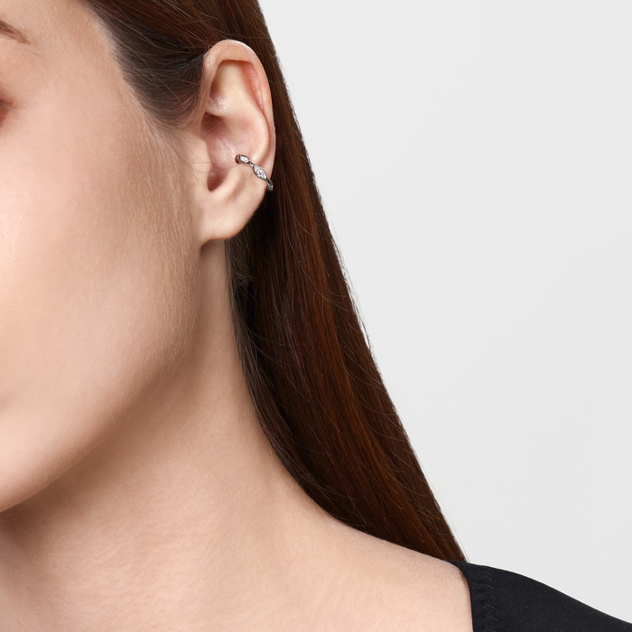 18K White Gold Earring | Chow Sang Sang Jewellery | YuYu | 95335E - 3