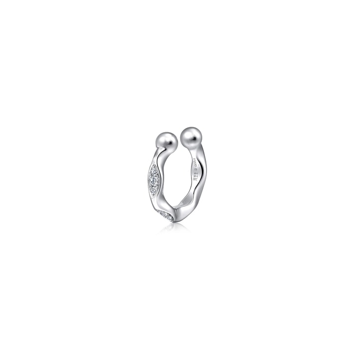 18K White Gold Earring | Chow Sang Sang Jewellery | YuYu | 95335E - 1