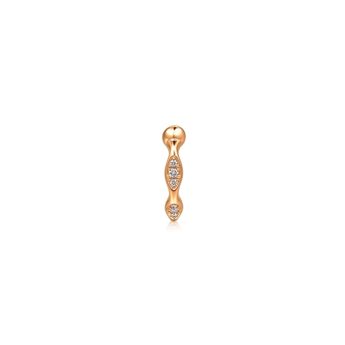 18K Rose Gold Earring | Chow Sang Sang Jewellery | YuYu | 95335E - 4