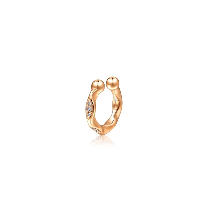 18K Rose Gold Earring | Chow Sang Sang Jewellery | YuYu | 95335E - 1