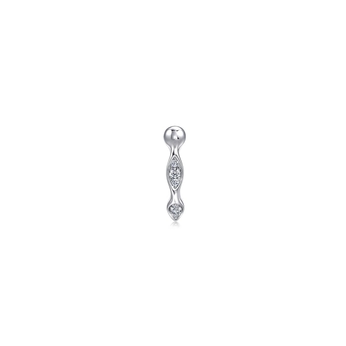 18K White Gold Earring | Chow Sang Sang Jewellery | YuYu | 95335E - 4
