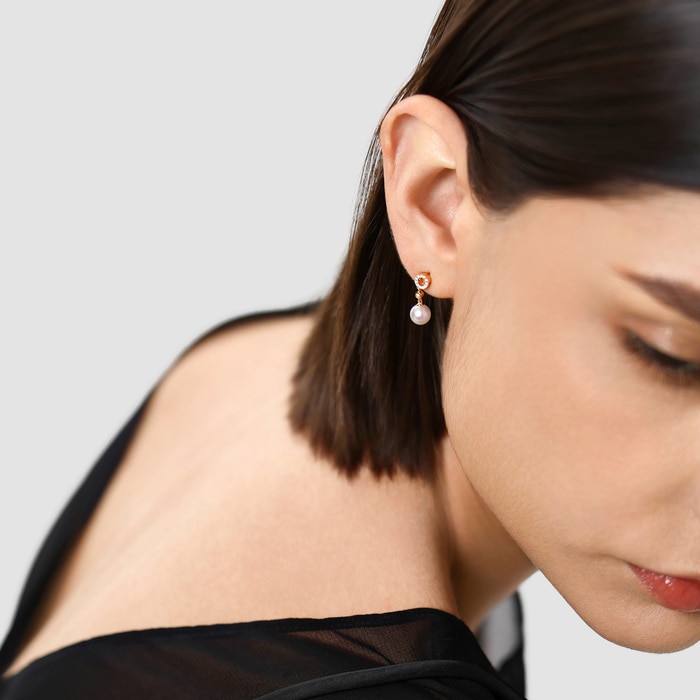 18K玫瑰金 耳環 | 周生生珠寶 | Daily Luxe | 95380E - 3