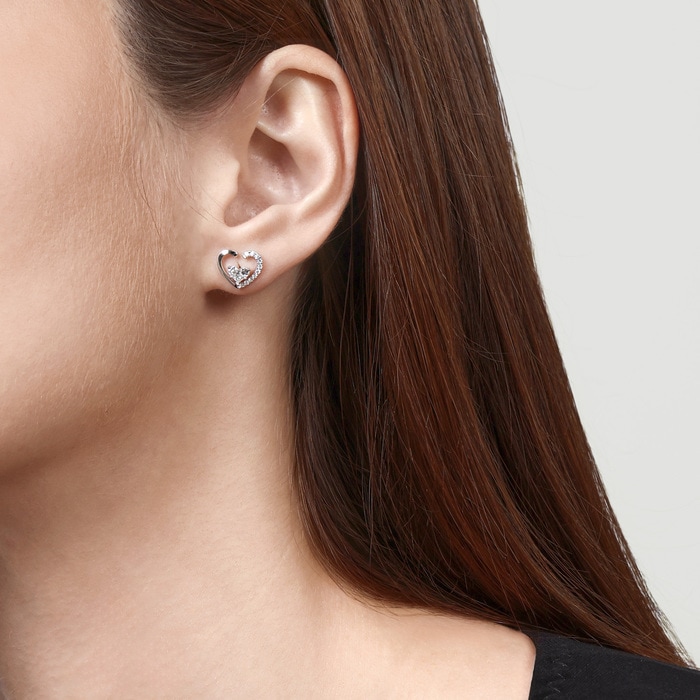 18K White Gold Earring | Chow Sang Sang Jewellery | 95421E - 3