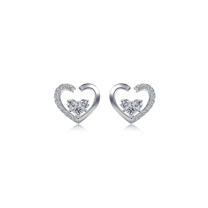 18K White Gold Earring | Chow Sang Sang Jewellery | 95421E - 1