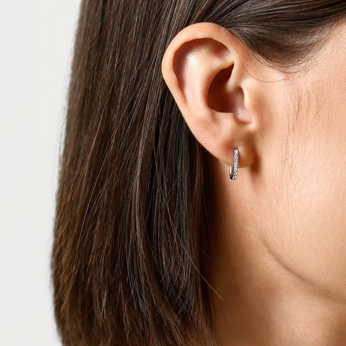 18K White Gold Earring | Chow Sang Sang Jewellery | Daily Luxe | 95429E - 2