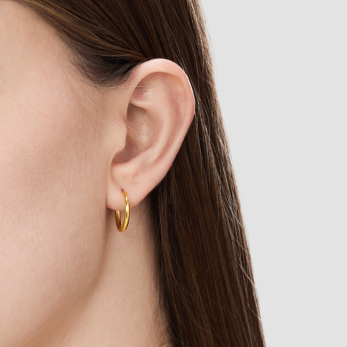 Essence - 999.9 Gold Earrings | 95436E(~0.072 tael) | Chow